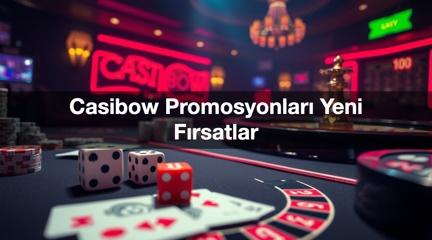 Casibow Promosyonları Yeni Fırsatlar