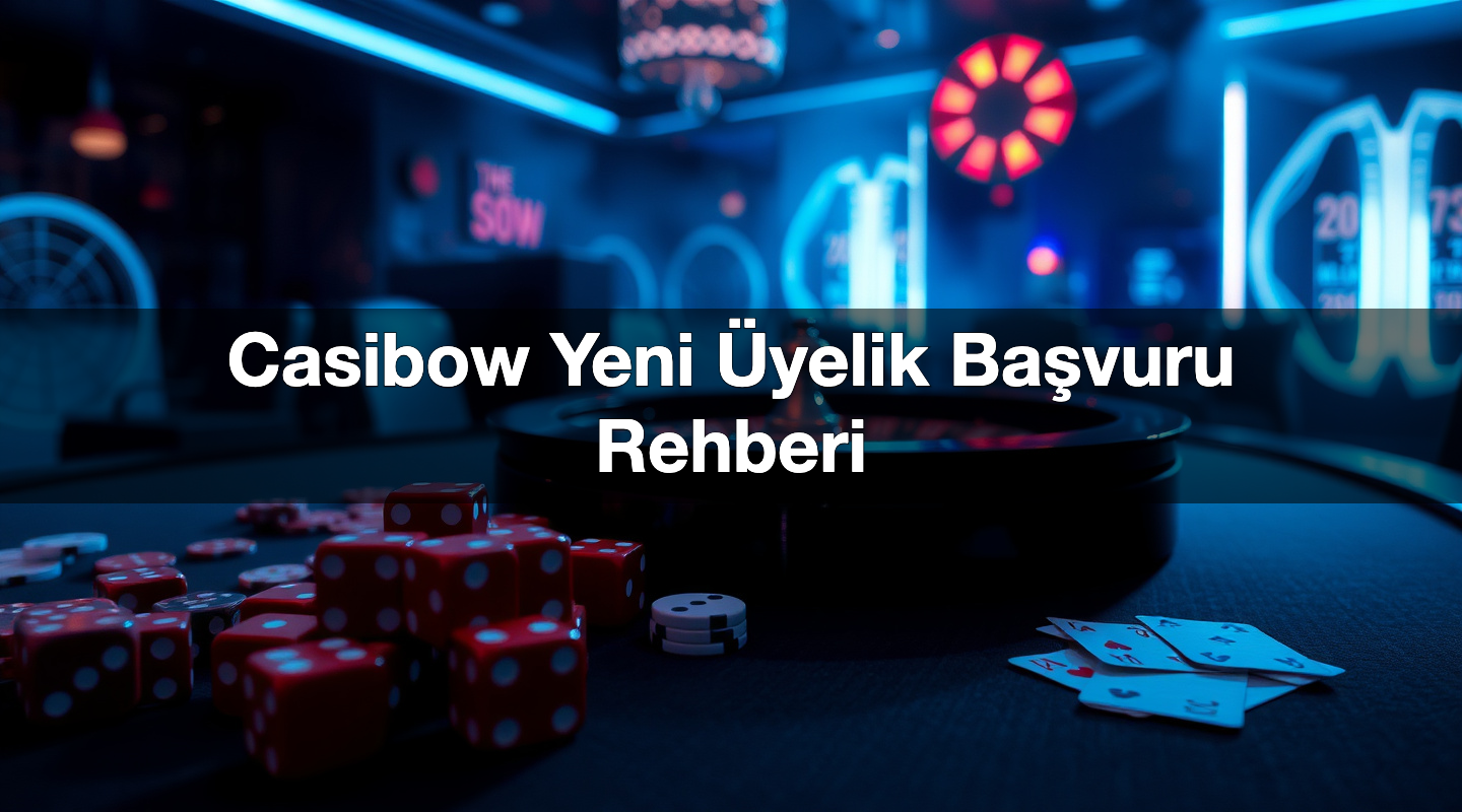 Casibow Yeni Üyelik Başvuru Rehberi